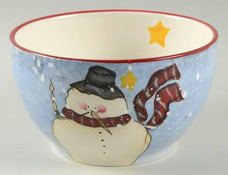 Heavenly Holiday Coupe Cereal Bowl