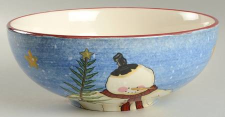 Heavenly Holiday 8" Round Vegetable Bowl