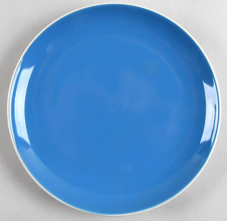 Max Pool Blue Salad Plate