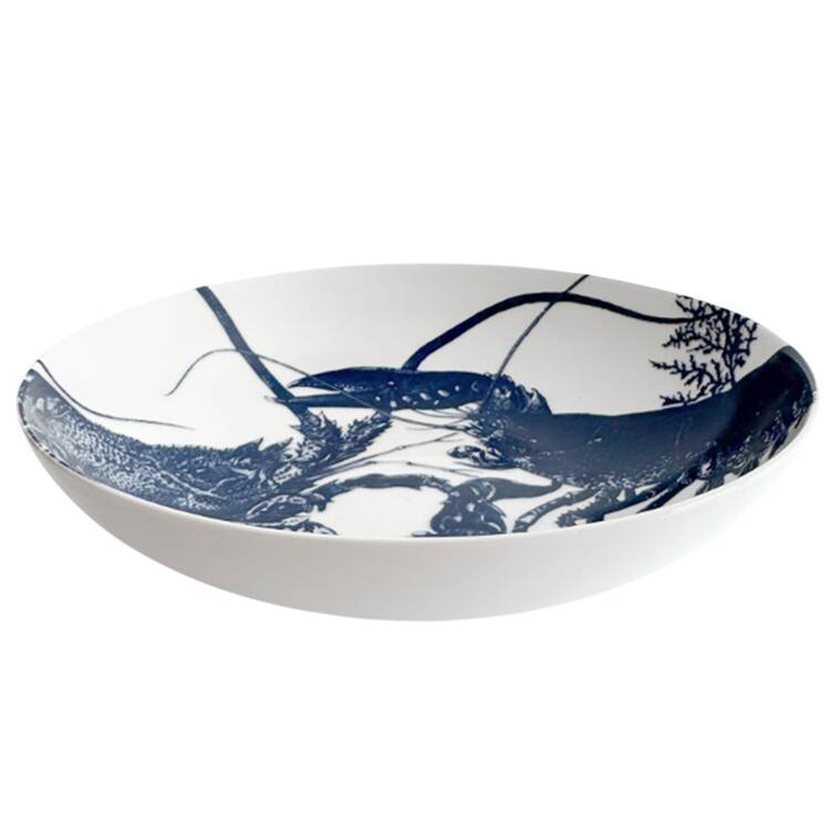 Blue Lobsters Coupe Soup Bowl