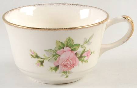 Pink T Rose Flat Cup