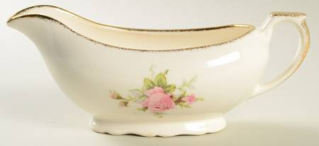 Pink T Rose Gravy Boat