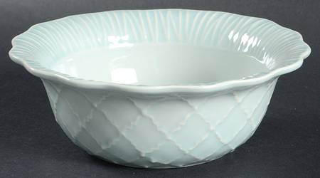 Treillage Blue Soup/Cereal Bowl