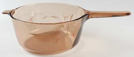 Visions Amber 2.5 Quart Saucepan No Lid