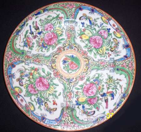 Rose Medallion (No People) Dinner Plate