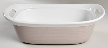 Etch Sand 2.5 Quart Rectangular Casserole No Lid