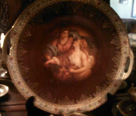 CZE258 Handled Cake Plate