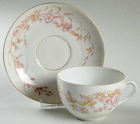 BWD922 Flat Cup & Saucer Set by Bawo & Dotter