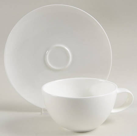 Bennett Flat Cup & Saucer Set