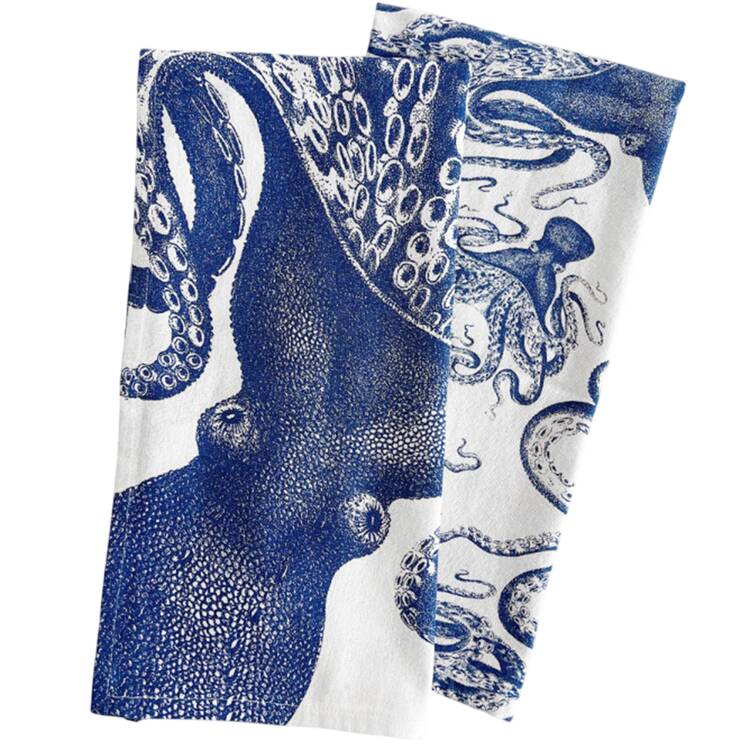 Blue Lucy Cloth Kitchen Towel