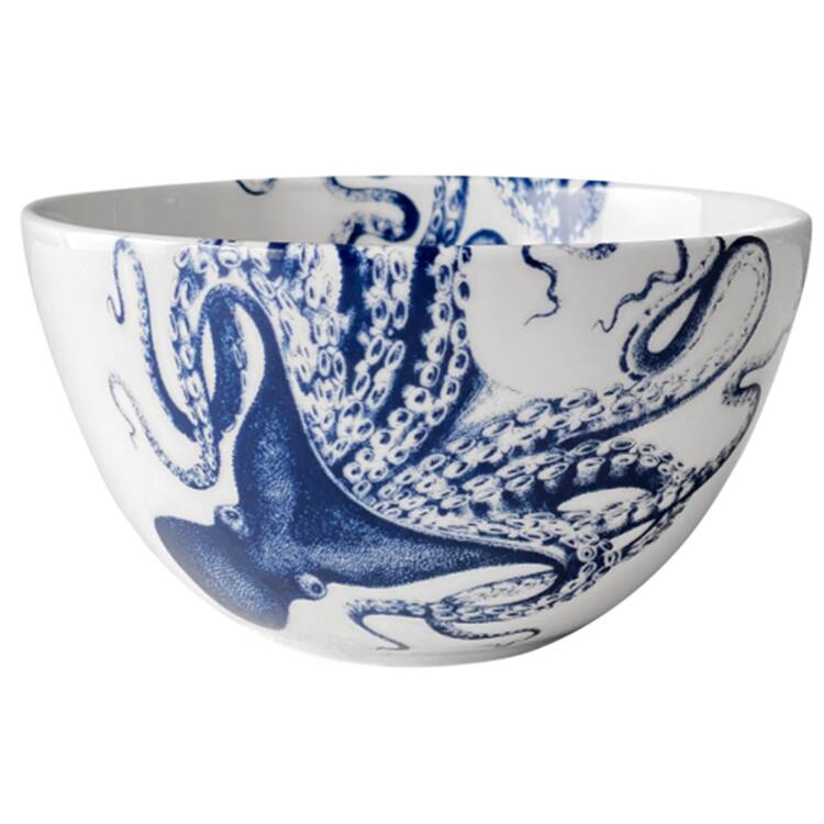 Blue Lucy Coupe Cereal Bowl