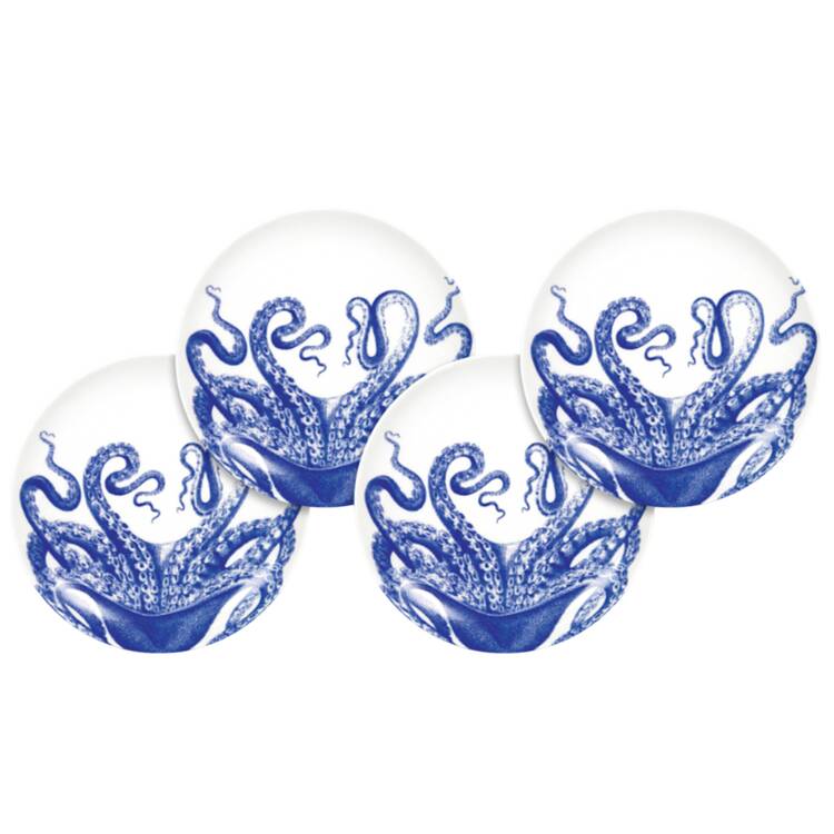 Blue Lucy Canape Plate