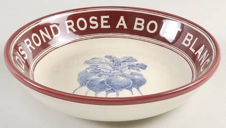 French Market 9" Soup/Pasta Bowl