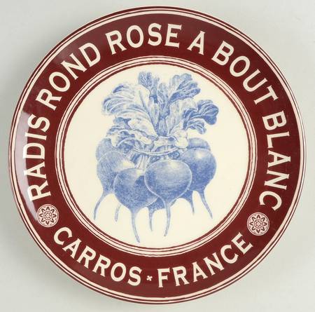 French Market Salad/Dessert Plate