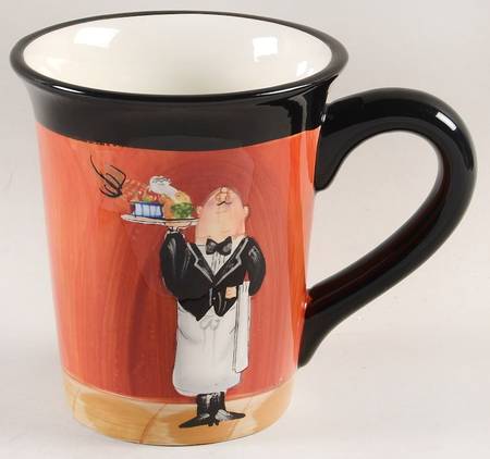 Dinner Is Served (No Words) Mug