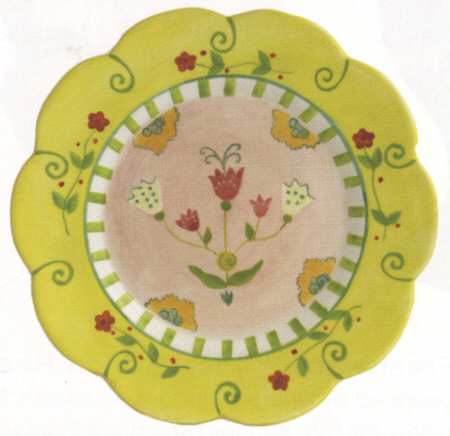 Sweet Life Salad/Dessert Plate