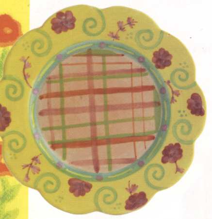 Sweet Life Salad/Dessert Plate