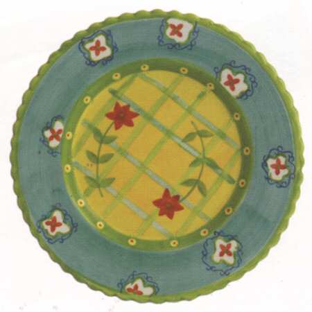 Sweet Life Salad/Dessert Plate