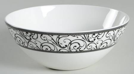 Veluto Black Soup/Cereal Bowl by Ciroa