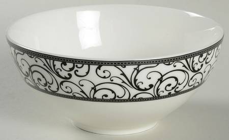 Veluto Black Soup/Cereal Bowl by Ciroa