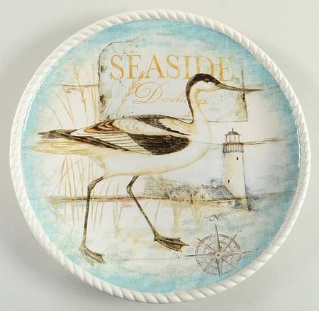 Beach Cottage Dinner Plate
