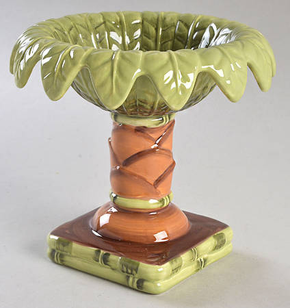 Las Palmas Round Compote (Height X Width)