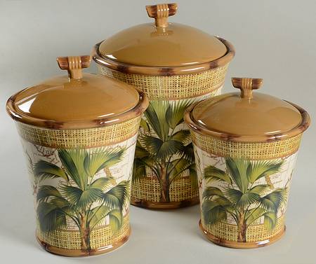 Las Palmas (3 Piece) Canister Set (Box Set)