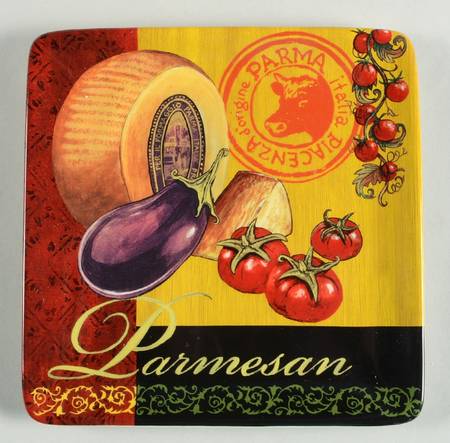 Zesty Foods Square Salad/Dessert Plate