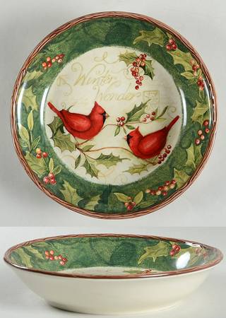 Winter Wonder 8" Soup/Pasta Bowl