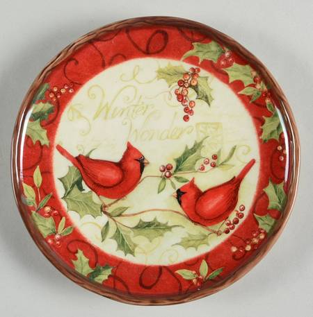 Winter Wonder Canape Plate
