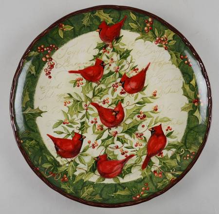 Winter Wonder 14" Chop Plate (Round Platter)