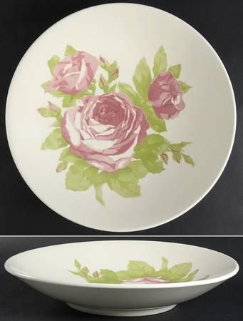 Petal Power 13" Shallow Round Bowl
