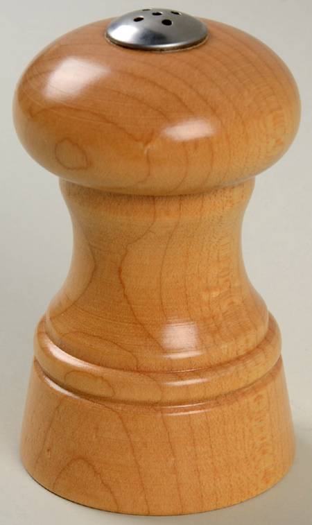 Capstan Natural Wood Salt Shaker for Mill Set