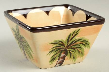Nefelin Palm Dip Bowl for Chip & Dip Set