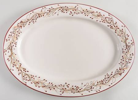 CH81 15" Oval Serving Platter