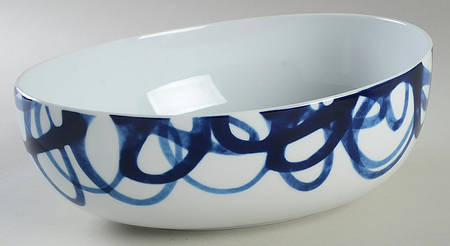 Como 11" Oval Serving Bowl