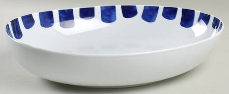 Como 12" Oval Serving Bowl