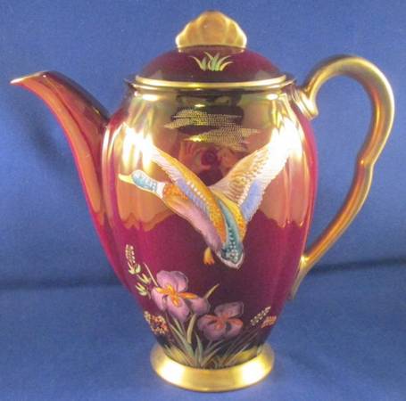 Flying Mallard Coffee Pot & Lid