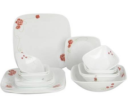 Resotta (Corelle) Square Dinner Plate