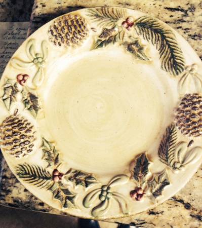 Winter's Hearth Dinner Plate