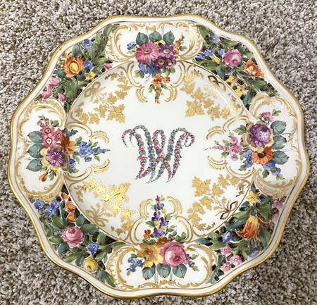 Marie Antoinette Dinner Plate