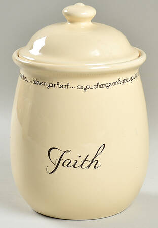 Circles of Love Medium Canister & Lid