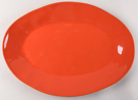 Marin Orange 15" Oval Serving Platter