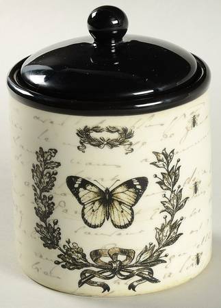 French Sunflowers Sugar Bowl & Lid