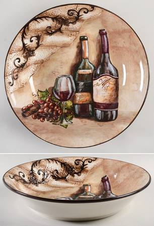 Tuscan View 13" Pasta Serving Bowl