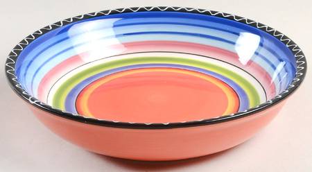 Tequila Sunrise 9" Soup/Pasta Bowl