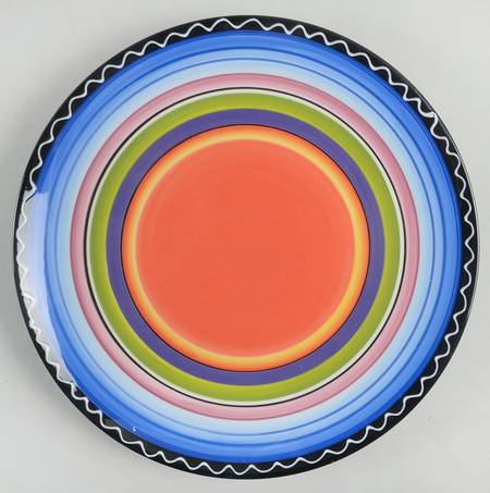 Tequila Sunrise Dinner Plate