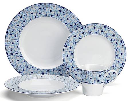 Aleria Blue by Cuisinart Dinnerware