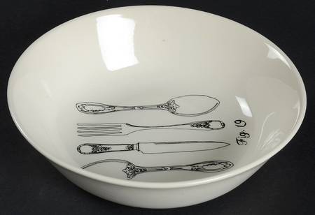 Flatware Soup/Cereal Bowl by Carly Dodsley
