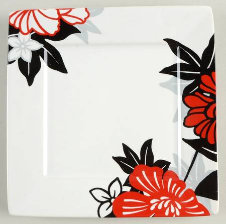 Fiorella (Hard Square) Square Salad Plate